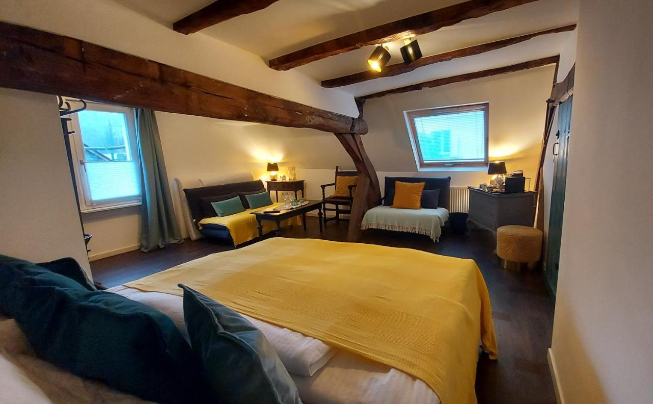 Manoir -1654- Historisch Schlafen In Monschaus Altstadt Chambre photo