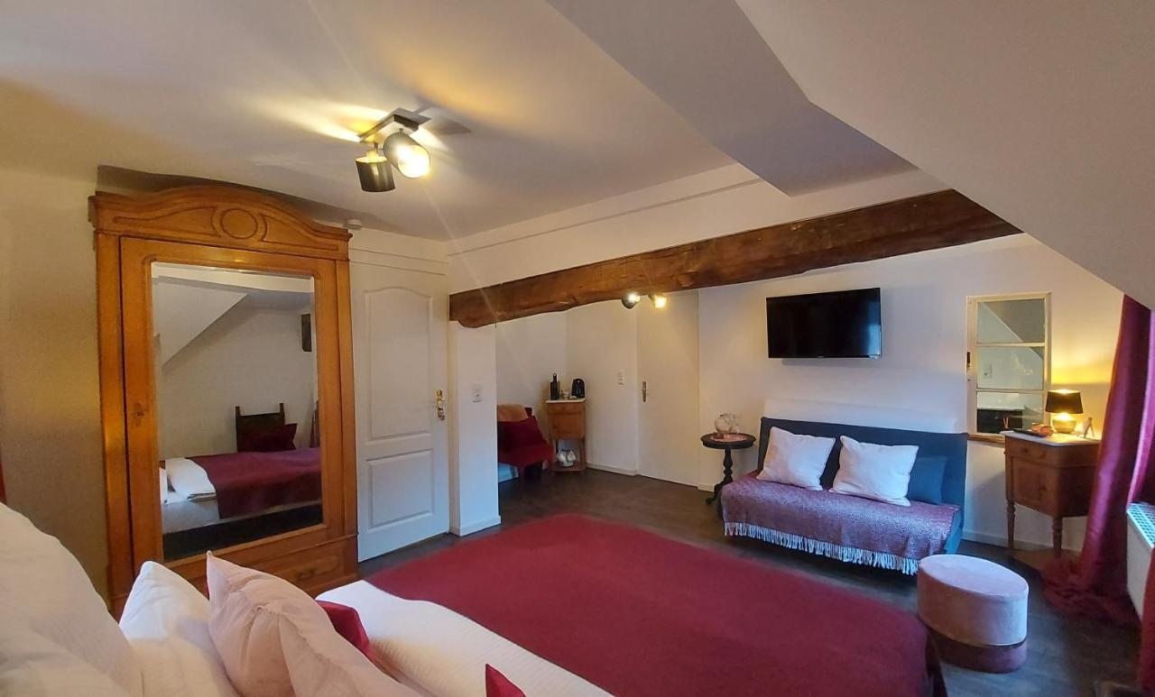 Manoir -1654- Historisch Schlafen In Monschaus Altstadt Chambre photo