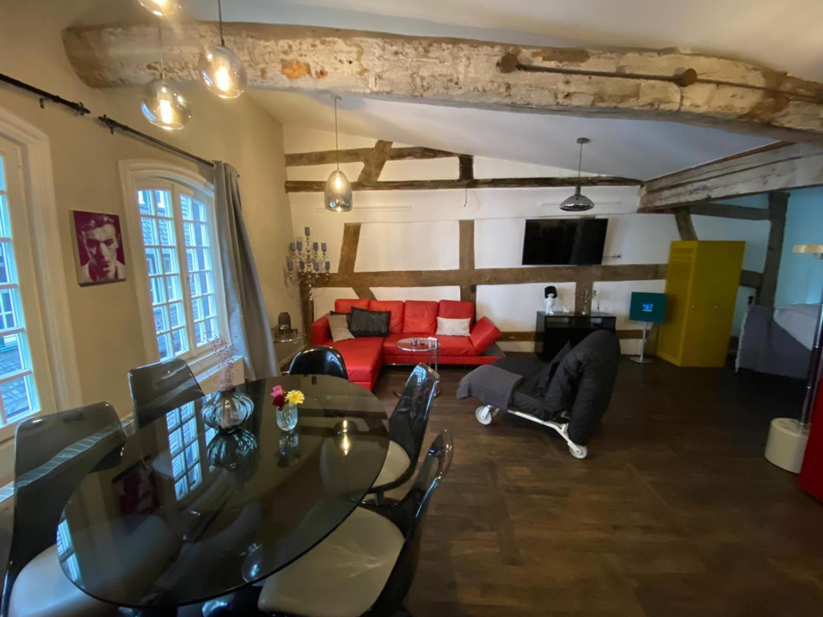 Manoir -1654- Historisch Schlafen In Monschaus Altstadt Chambre photo